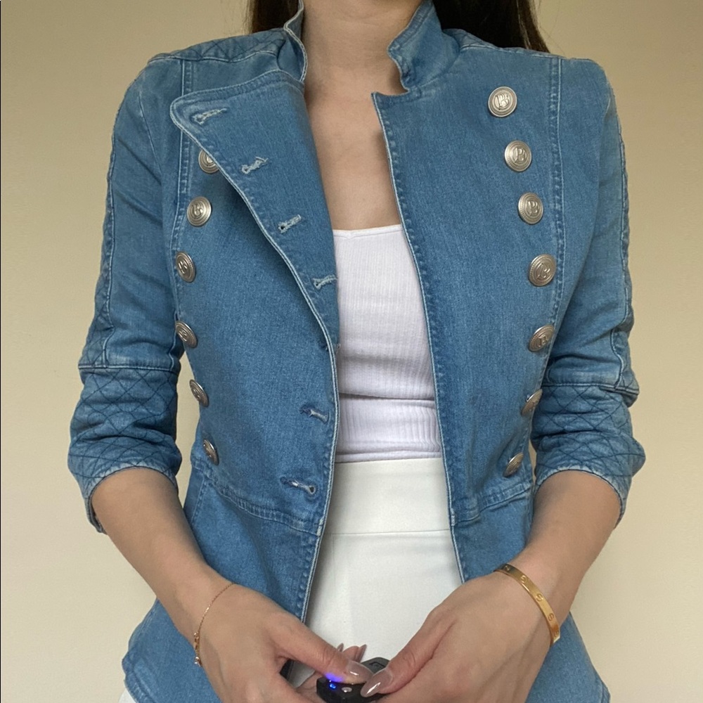 Women’s Pierre Balmain Denim Jacket NWOT
